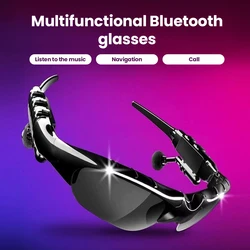 Smart Glasses Headset Wireless Sunglasses Outdoor Sport Earphones Calling Music Anti-Blue Eye Men Women Bike Bicycle Glasses