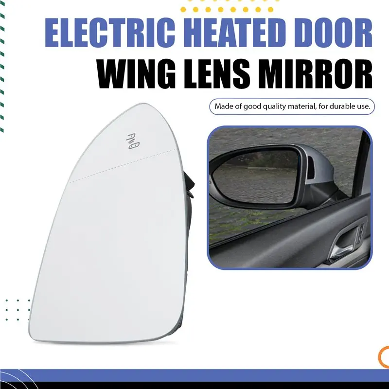 Blind Spot Assist Rearview Mirror For VW Golf/Variant/4Motion 2017-2020 Lane Change Detection Left 5G0857521M