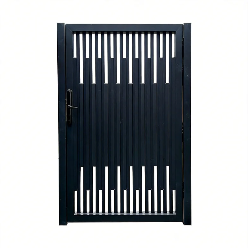 Automatic Swing Opening Eco-Friendly Durable Aluminum Alloy Villa Courtyard Gate for Exterior Entry and Rural Self-Built Use