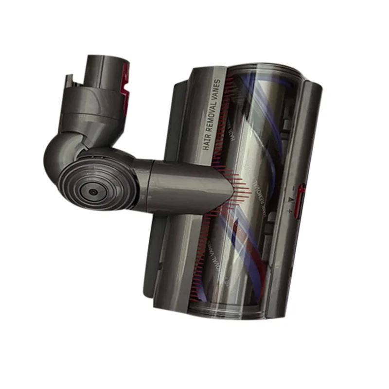 AT28-Quick-Release Direct Drive หัวแปรงสําหรับ Dyson V7/V8/V10/V11/V15 สูญญากาศสิ่งที่แนบมาพร้อมสวิตช์ล็อคสําหรับพื้นไม้เนื้อแข็ง