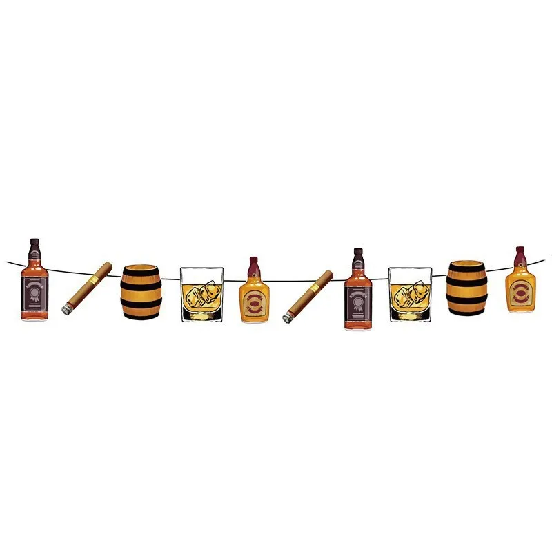 Whiskey-Cupcake-Topper im Alter von bis zur Perfektion, Partyzubehör für Whiskey-Party-Mann, 40. und 50. alles Gute zum Geburtstag, Backzubehör – Detail 1