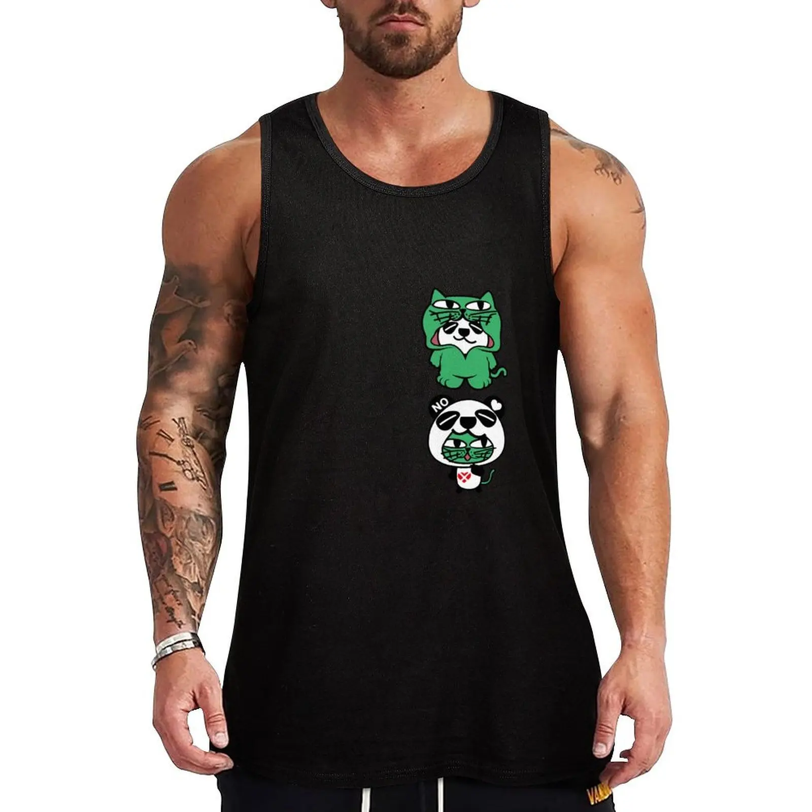

2PM mascots 1 Tank Top T-shirt Men's gym Top summer gym t-shirts Clothing