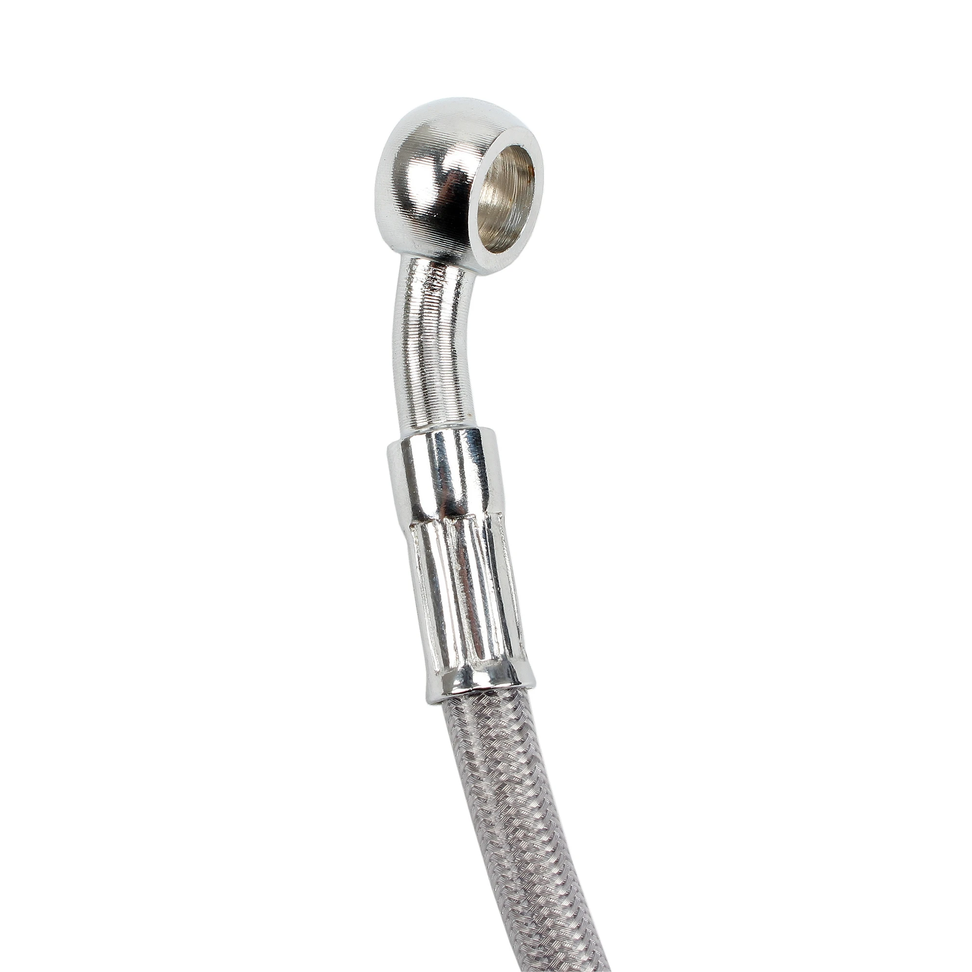 39 cm-150 cm Motorrad Bremsöl Schlauch Bremsleitung Universal Motorrad Edelstahl Geflochtene Pipeline Latiguillo Freno Moto – Detail 5