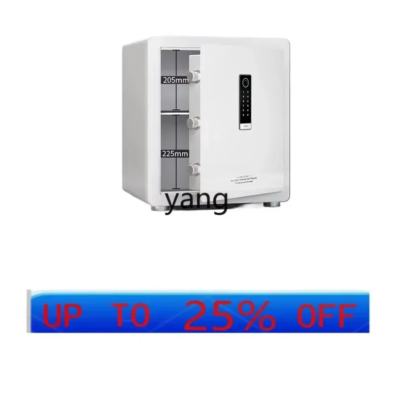 LH fingerprint password lock anti-theft all-steel clip into the wall bedside wardrobe mini hidden type