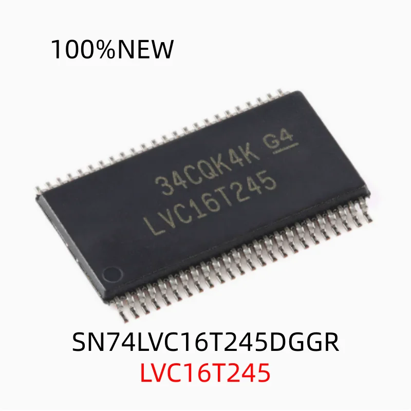 (10Pcs) 100% New Sn74Lvc16T245Dggr Lvc16T245 Tssop-48 16-Bit Dual Power Bus Transceiver Chip Ic
