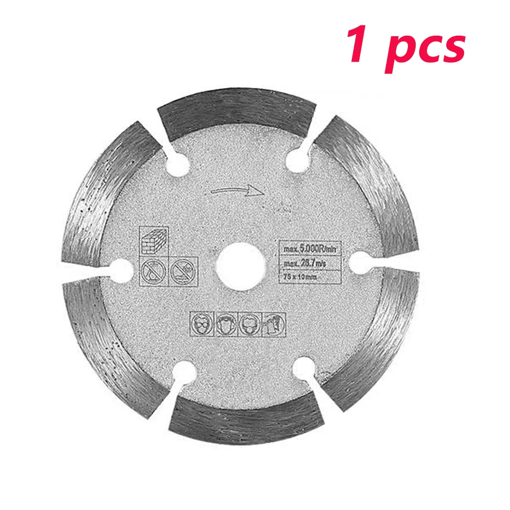 3inch Dolomite Cutting Blade 75*1.2*10mm Grinding Wheel Blade Angle Grinder Sawblade for Cutting Tile Ceramic Concrete Marble