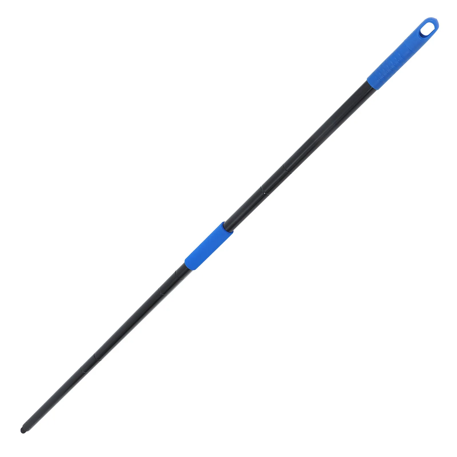 Metal Extendable Pole Heavy-duty Replacement Mop Pole Handle 4-Section Spray-coated Iron Floor Ceiling Cleaning
