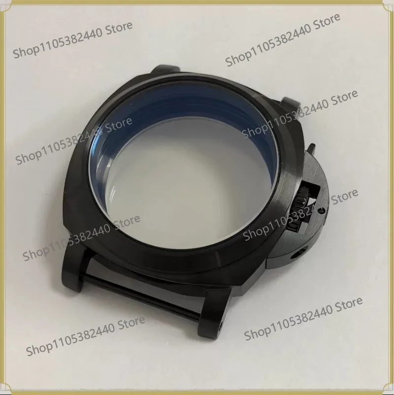 44mm 316L Stainless Steel Watch Case Fits For ST3600 6497 6498 Movement Watch Mod Repair Parts