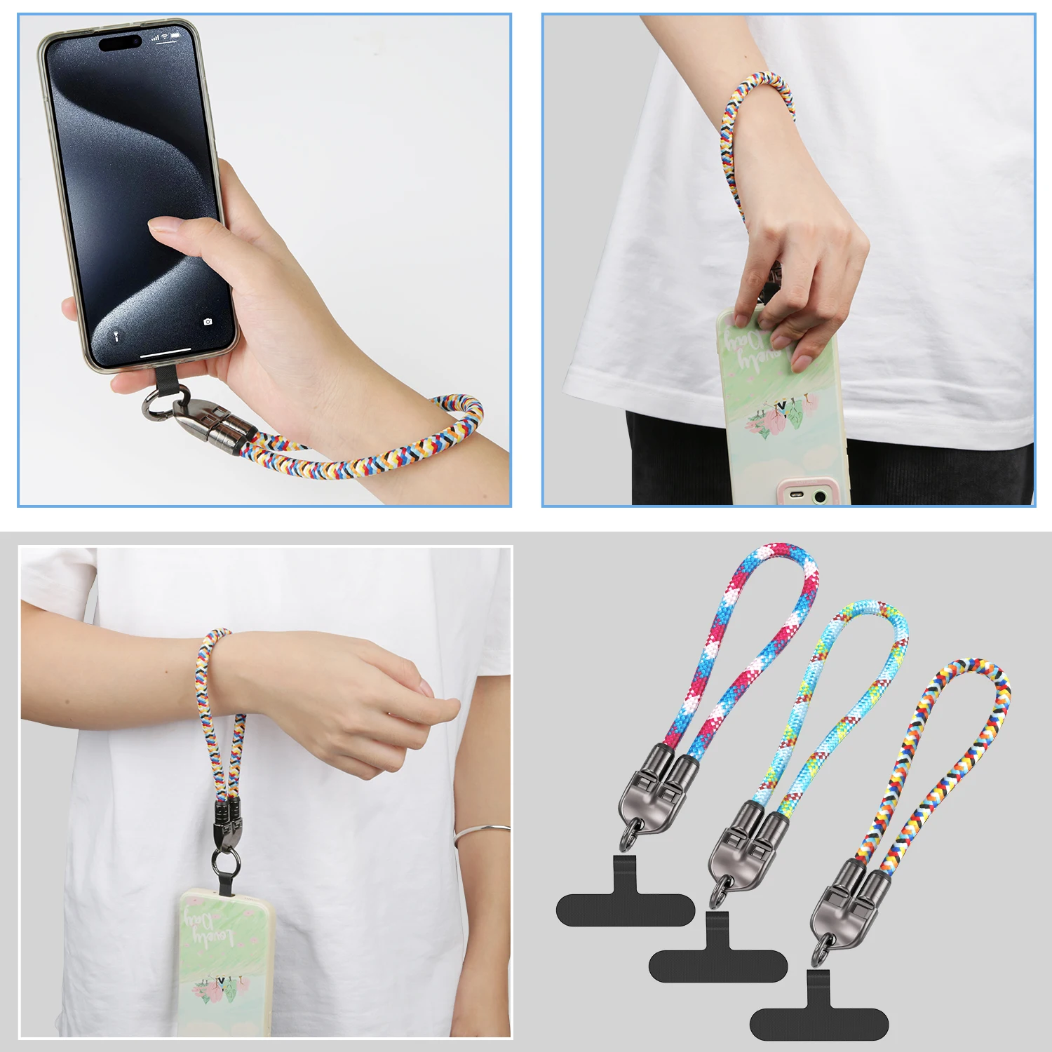 

PD 240W USB C Lanyard Fast Charging USB-C Cable For iPhone 17 15 16 USB C to Type C Data Cord For MacBook Xiaomi Samsung Huawei