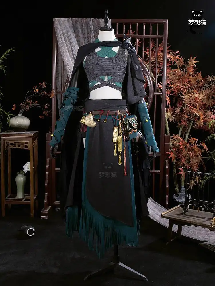 

New Where Winds Meet Fiesta Carnival Halloween Cos Cosplay Jiuliu Gate Women Sect School Uniform Men Wuxia Antiquities