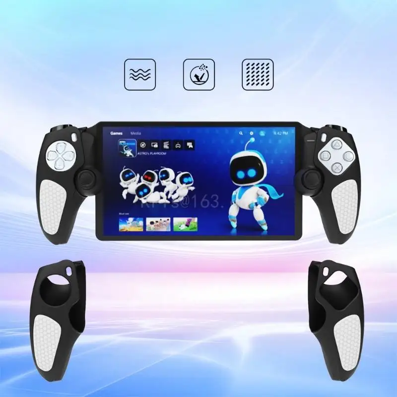 Split Silicone Cover for P5 PS Streaming Handheld Game Console Anti Slip