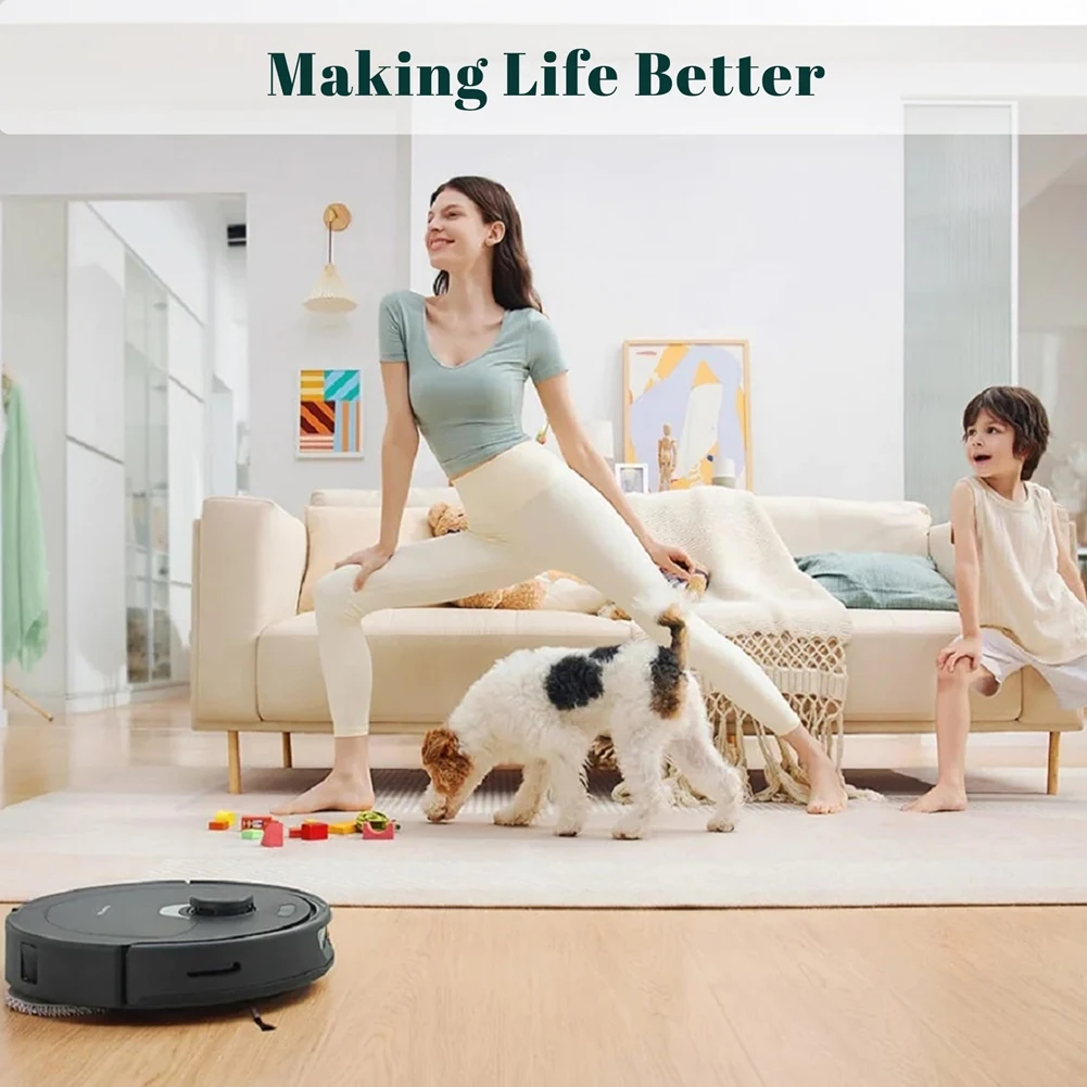 Conjunto de acessórios para Roborock Q Revo/Qrevo S/Qrevo Pro/Qrevo Maxv/Qrevo Master, peças de reposição - sacos de pó, almofadas de esfregão