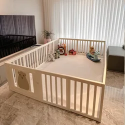 Baby Guardrail, Home Children's Play Fence, Indoor Playground, for Children To Crawl and Learn Walking