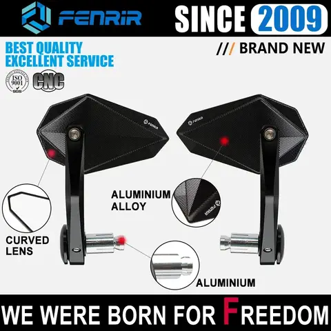 오토바이 바 엔드 미러 Yamaha MT09(21-25) MT03 가와사키 혼다 CB750 스즈키 SV650 GSXS125 GSXS750 GSXS1000 Ducati KTM DUKE