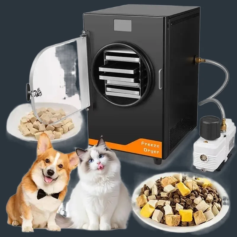 Equipment 12 With Pump Homepro Processing Vacuum Dryer Automatic Electric Freeze For Pet Food Drying
