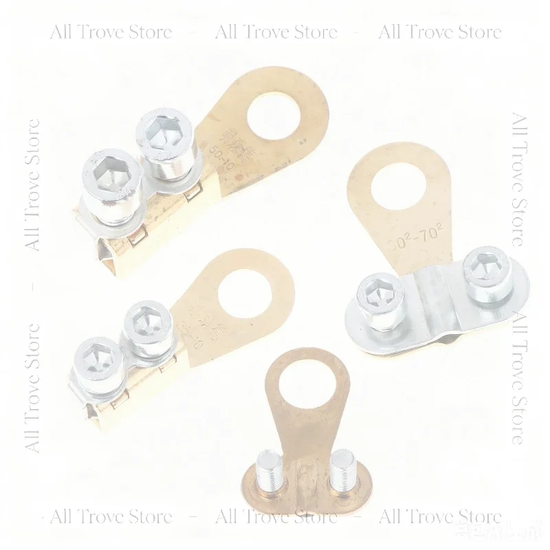 Heavy-Duty Car Battery Terminals with Thickened Pure Copper Wiring Replacement Battery Clip and Pile Head Terminal Connector