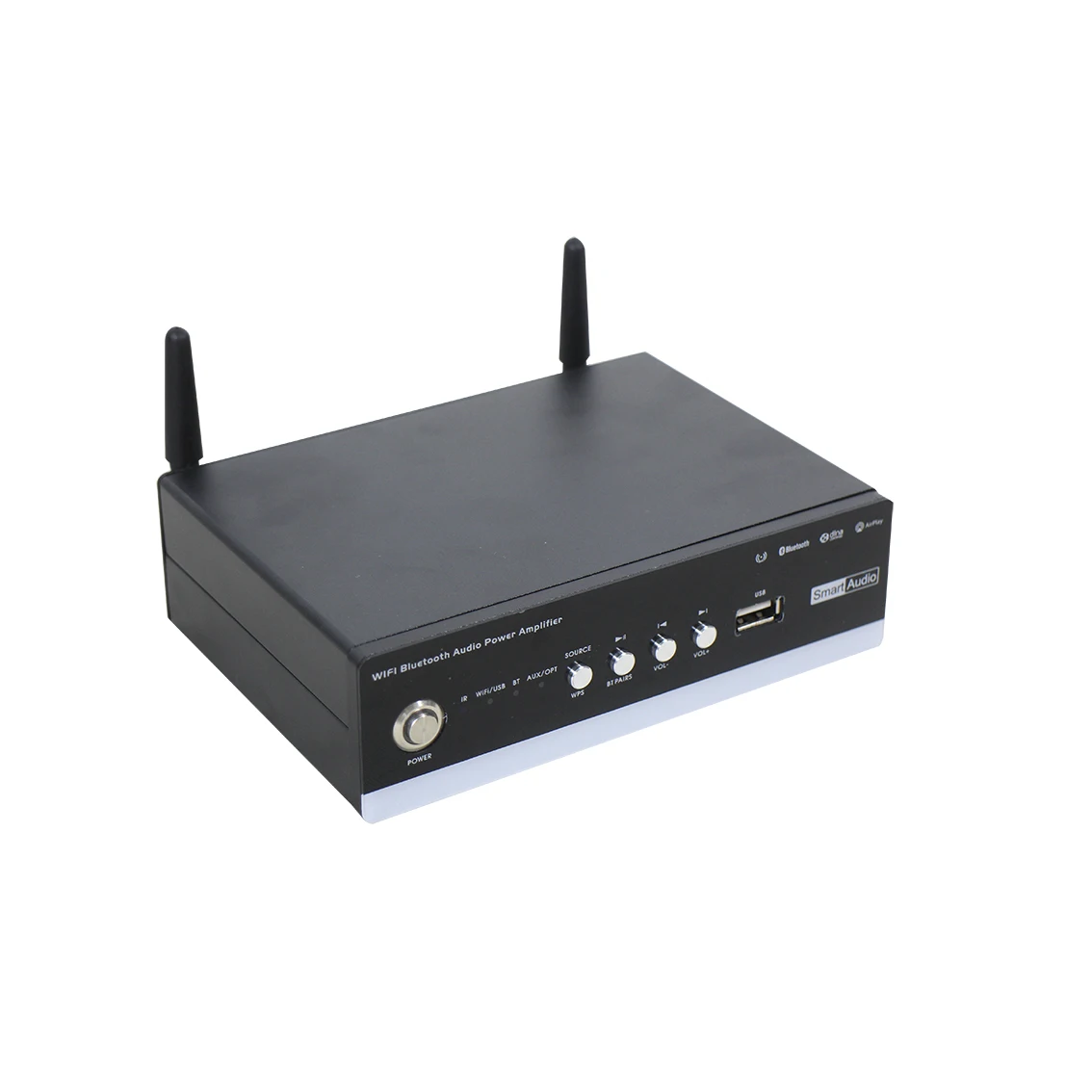 Blue-tooth Music Sound Equipment 2*60W 2-Channel Wifi Blue Tooth Audio Amplifier