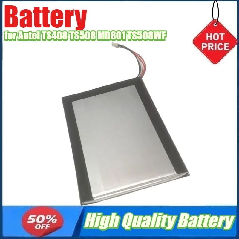 

Аккумулятор для Autel TS408 TS508 MD801 TS508WF TS608 Батарея для монитора давления в шинах