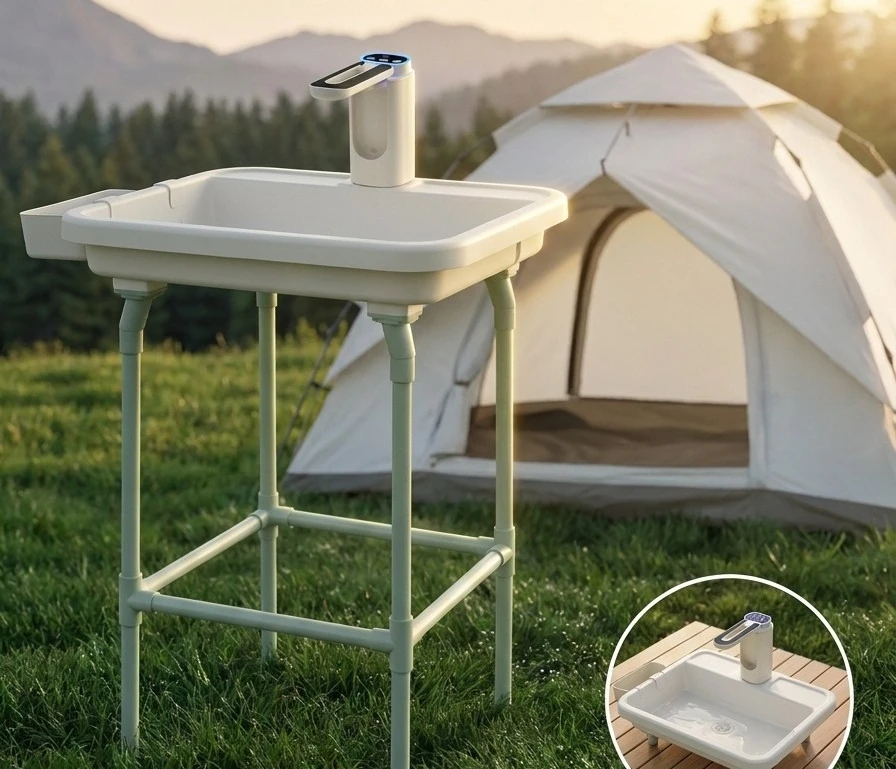 Factory Direct Compatible with Outdoor Products Sink Camping Washbasin Equipment Outdoor Portable Washbasin