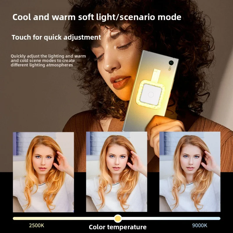 Đèn chiếu sáng từ tính di động ANLAIKE V18 cho phát trực tiếp, chụp ảnh, quay video, chiếu sáng