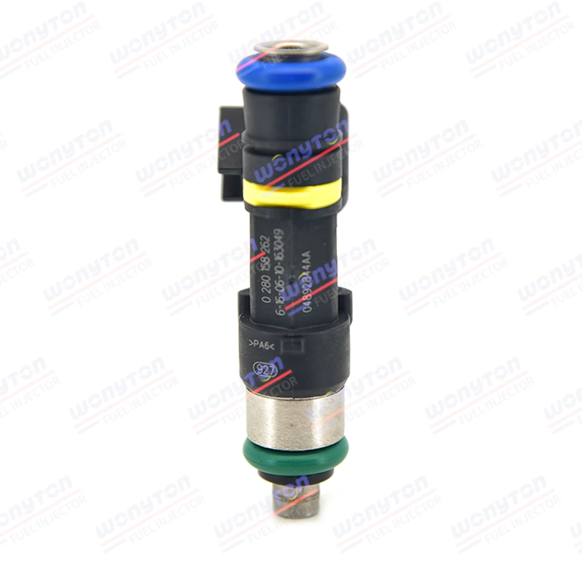 Set of 4  0280158262 fuel injector 2012-2017 Fiat 500 04892844AA