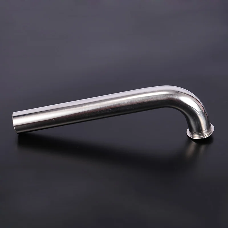 Buona qualità SS 7/8 "22mm 90 gradi intestazione tubo di scarico anteriore a gomito per modello di barca 26-35cc metanolo motore per barche Accs