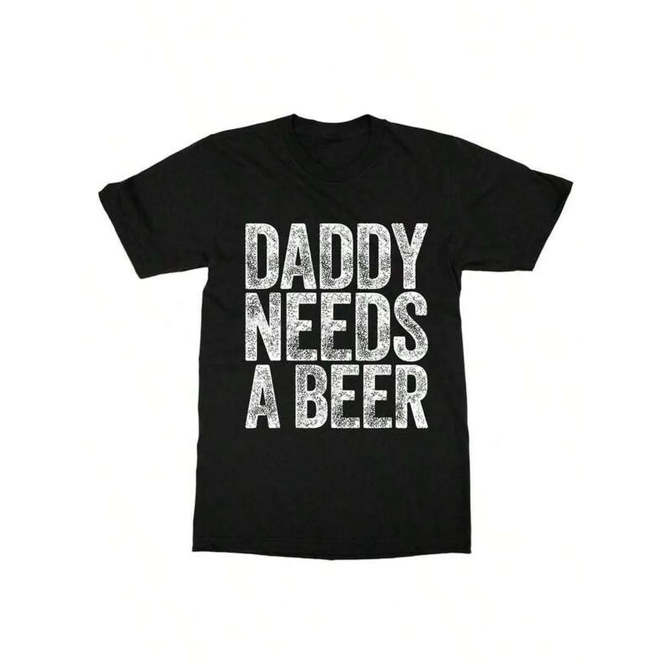 Beer Lover Graphic T-Shirt, Funny Beer Tee, Perfect Father's Day Gift, Casual Fashion Unisex Top Black Summer