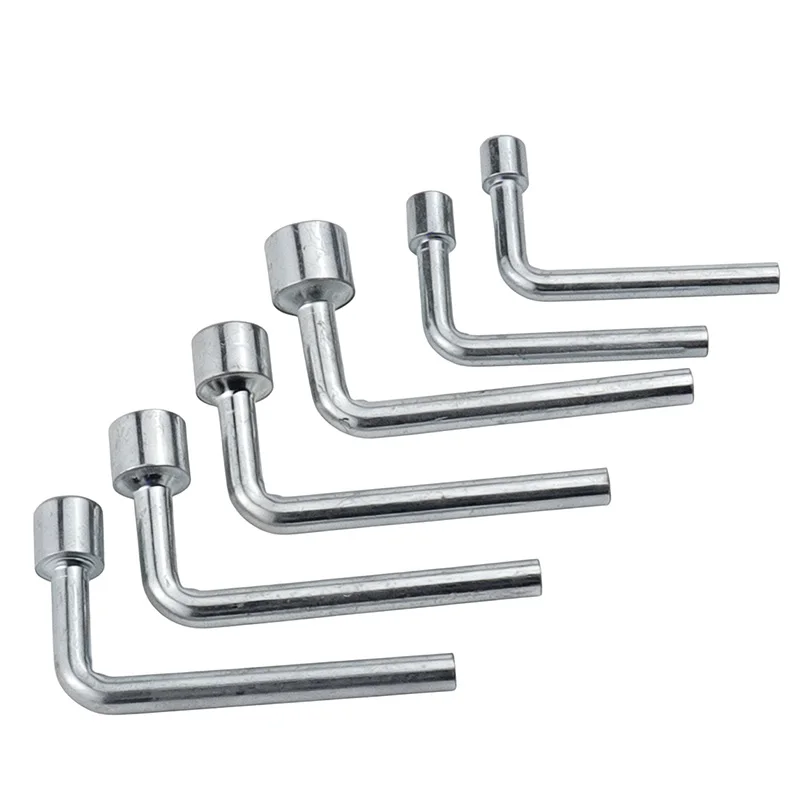 1pc Hexagonal L-shaped Screw Nut Wrench Sleeve Maintenance Tool 7mm 8mm 10mm 12mm 13mm 14mm Spanner
