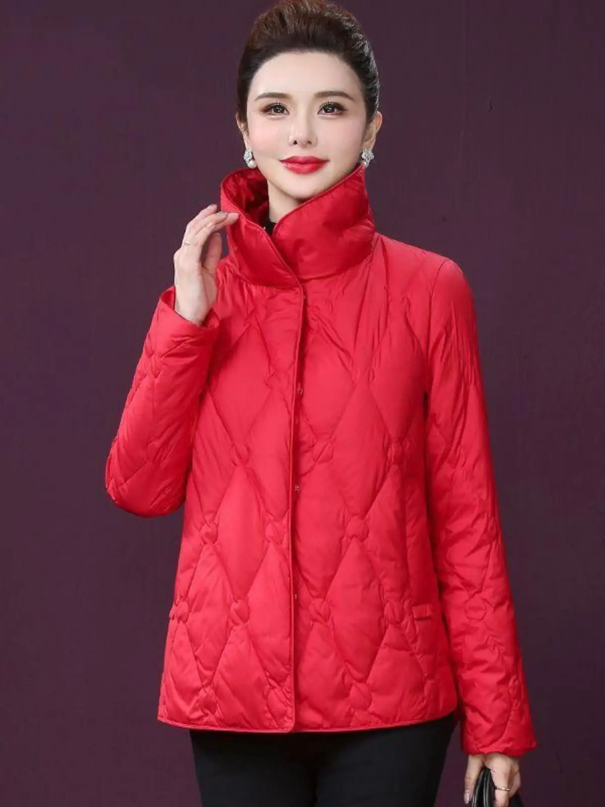women's-down-cotton-jacket-2024-winter-new-fashion-warm-stand-collar-loose-plus-size-multiple-pieces-set-small-size