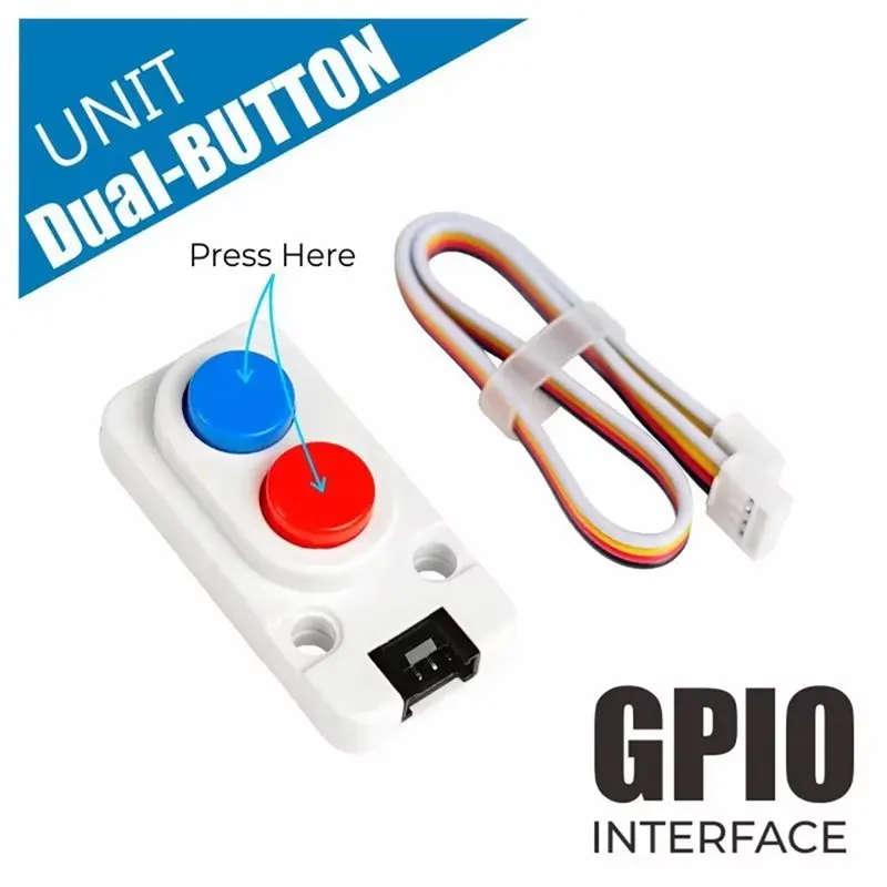 A99E-HY2.0-4P Interface Dual Button Unit Module For Game Controller Remote Control Switch