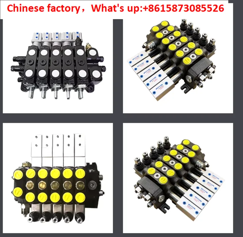 Garbage compression truck Wulian air control N1T.4OT hydraulic manual multi-way directional valve