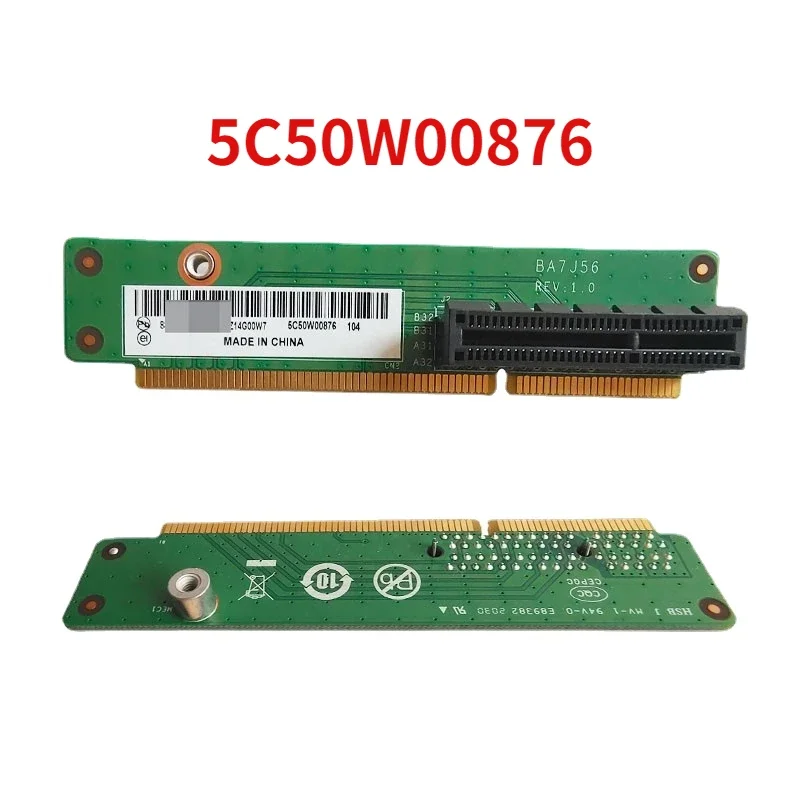 Tiny6 PCIE 4X Card 5C50W00876 PCIeX4 Riser Card for  P340 P350 M90Q M90q Gen 2 Desktop Thinkstation P340 P350 Workstation
