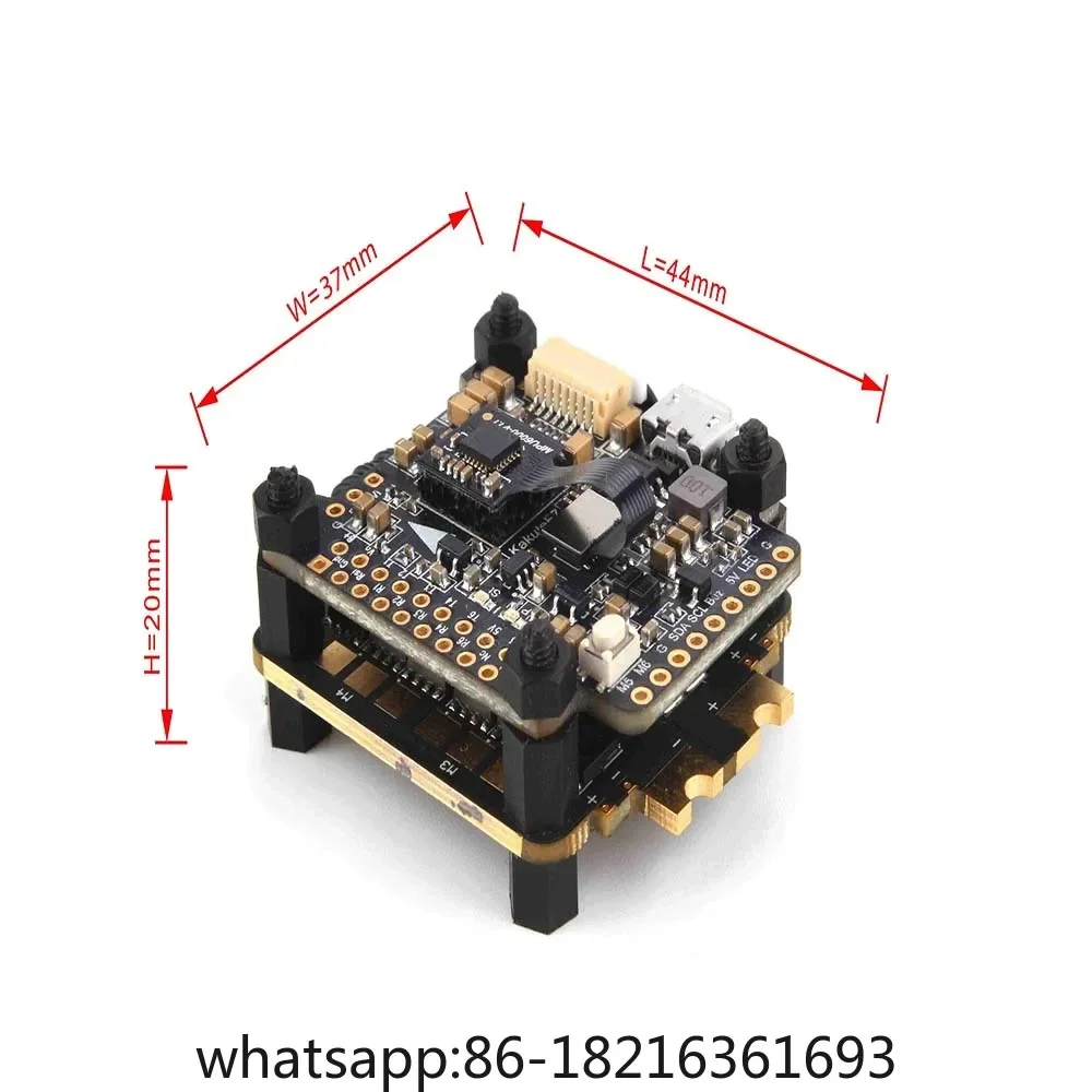 Applicable to Holybro Kakute F7 V1.5 flight control + Tekko32 F3 Metal 4in1 ESC Flying tower