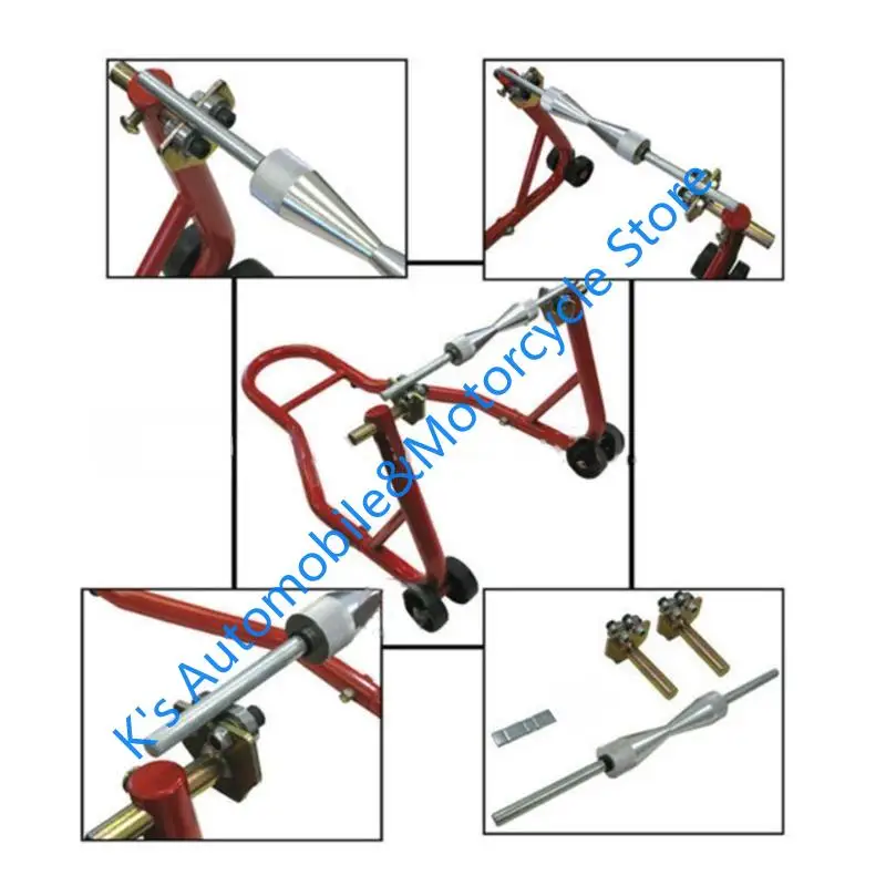 

Q39F 1 Set Wheel Motorcycle Bike Tire for Rim Wheel Static Wheel Truing for Standard Paddock Stand