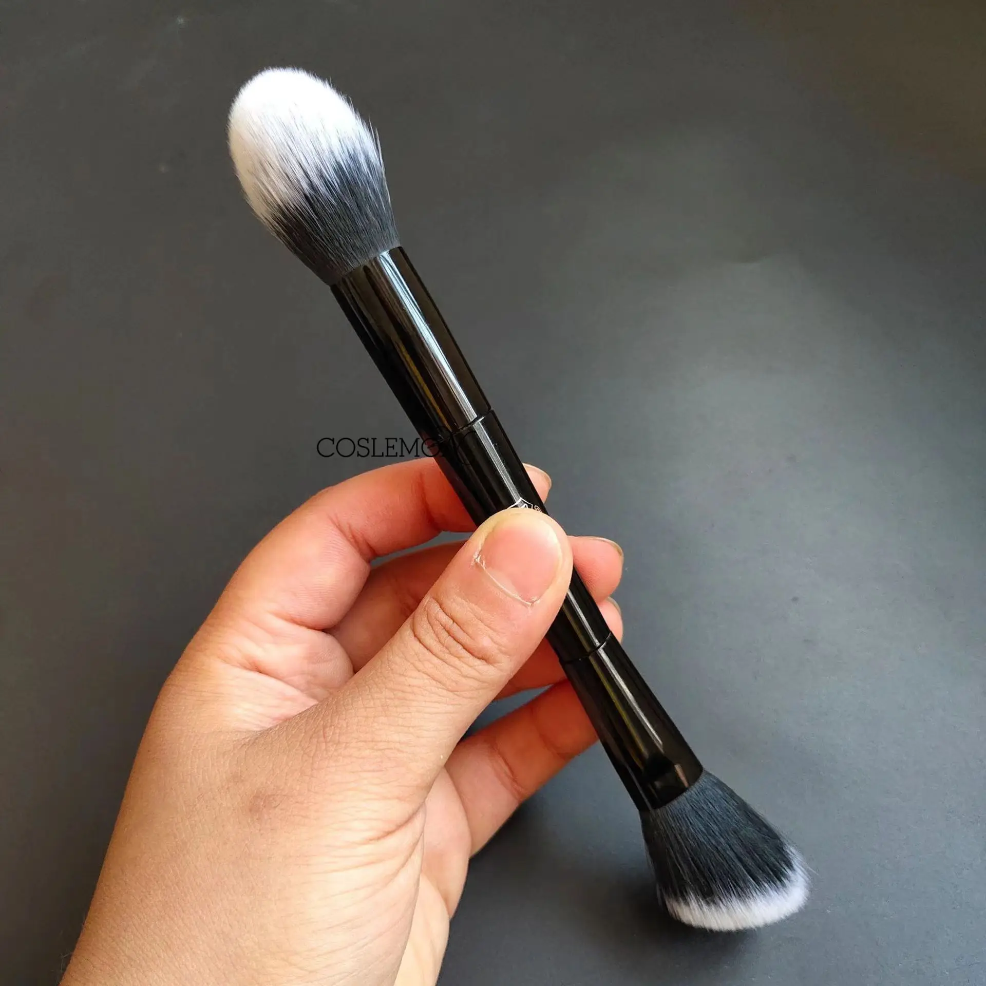 Double Ended Makeup Brushes Professional Multifunctional Foundation Blush Sculpting Bronzer Liquid Cream Powder Cosmetic Tools