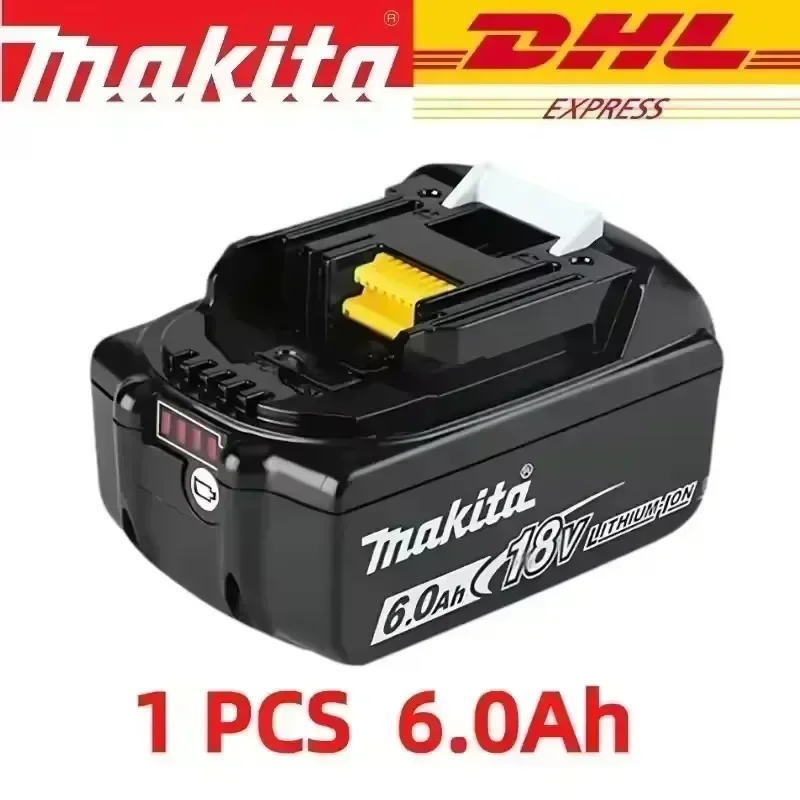 100% Original Makita 18V Akku BL1850B BL1850 BL1860 BL1830 BL1815 BL1840 LXT400 6,0Ah für Makita 18V Batterien