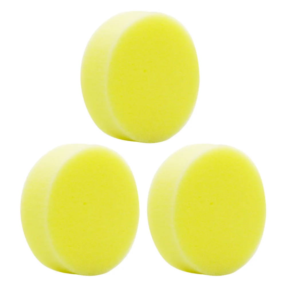 3Pcs Premium Foam Cleaning Sponge for Car Waxing Polishing Shoes Home Cleaning Non Toxic Scratch Free Heavy Duty Sponge Pad