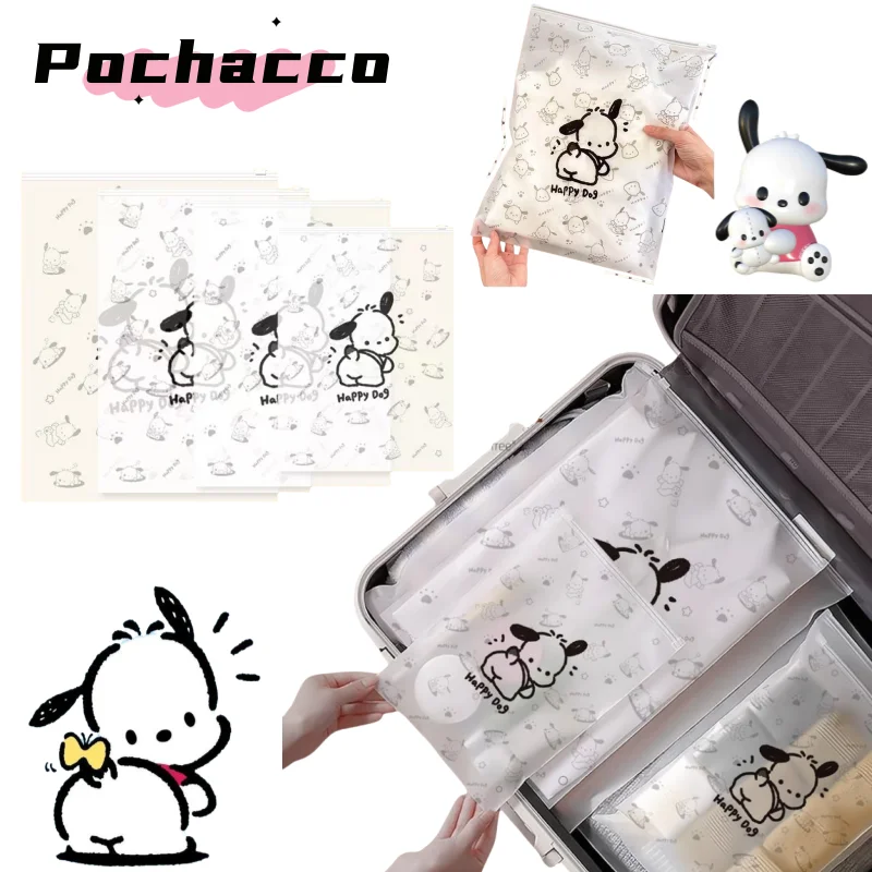 

Sanrio Pochacco аниме и манга периферийные устройства творческая личность мультфильм хранение одежды многоразмерный чемодан разделенная герметичная сумка