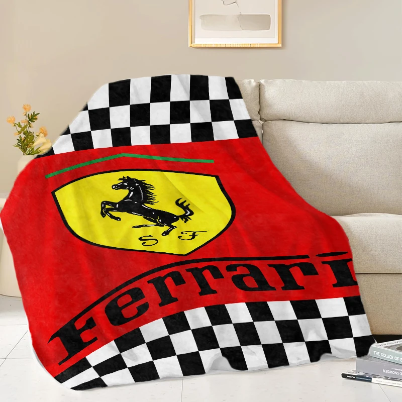 130x150cm Racing Car Blankets For Bed Throw Wedding Blanket Sofa Winter Fluffy Plaid Funny Blanket King Size Luxury Blankets