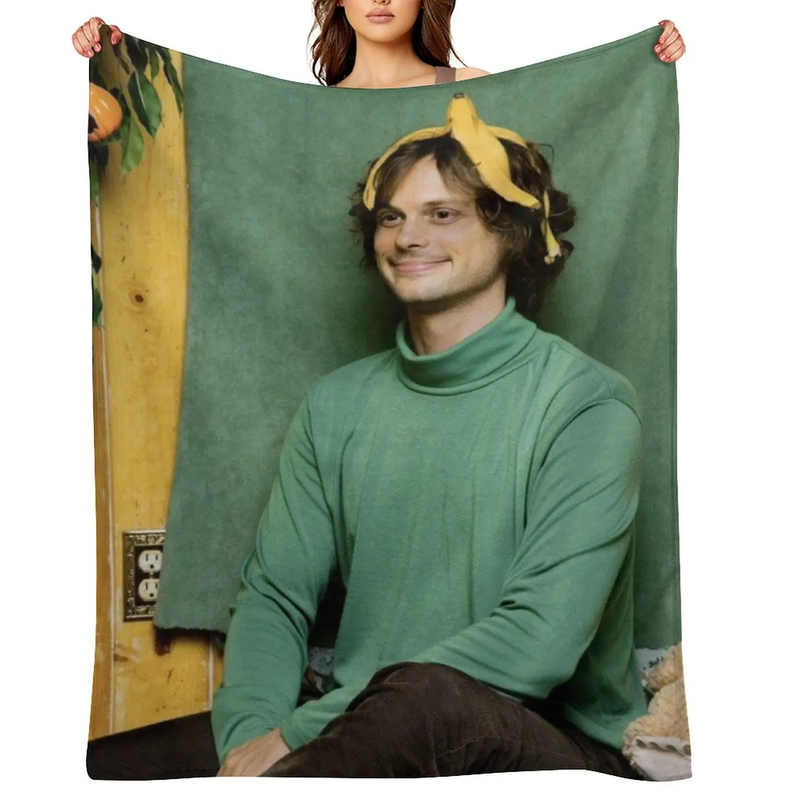 

banana gubs Throw Blanket for winter wednesday Decorative Beds Luxury Thicken Blankets