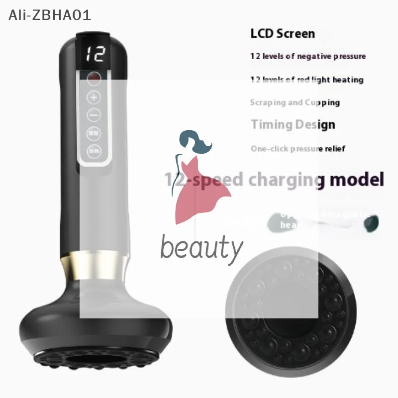 

Anti Cellulite Cupping Vacuum Slimming Guasha Massage Electric Suction Medical Cupping Therapy Set Beauty Massager Glass Jars