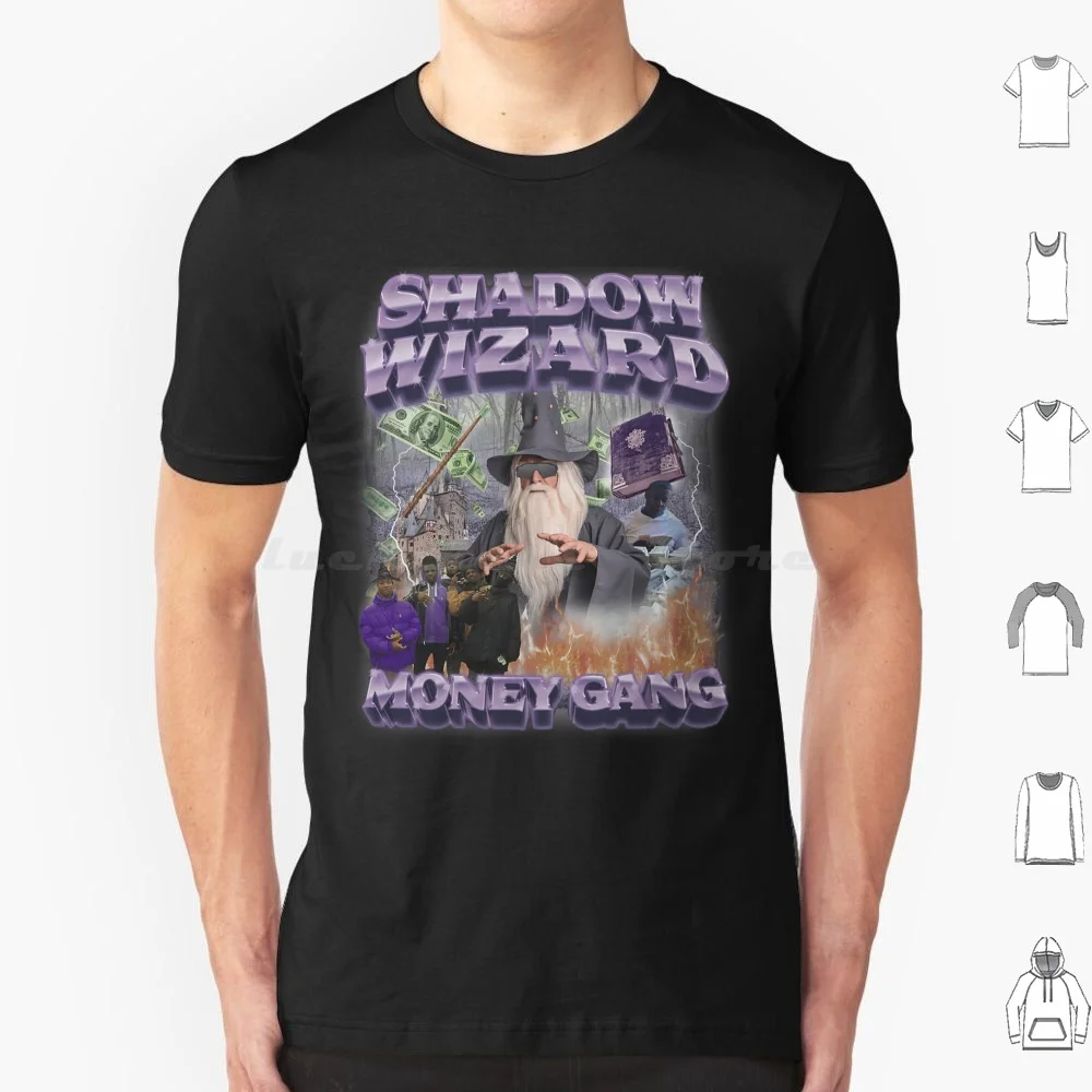 Shadow Wizard Money Gang T Shirt 6xl Cotton Cool Tee Shadow Wizard Shadow Wizard Money Gang Rap Shadow Wizard Joeyy Concert
