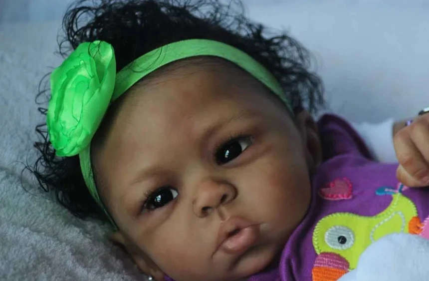 

NPK 20'' High Quantity Reborn Doll Kit Eleanor Anne WaiLing Newborn Baby Blank Doll Parts Unfinished Unfinished Doll Kit Reborn