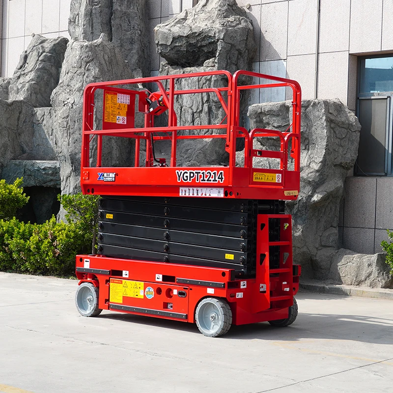 High-Frequency Operation Scissor Lift Table, Industrial Grade Supports 2000 Cycles/Day For Automated Factory Cargo Lifting