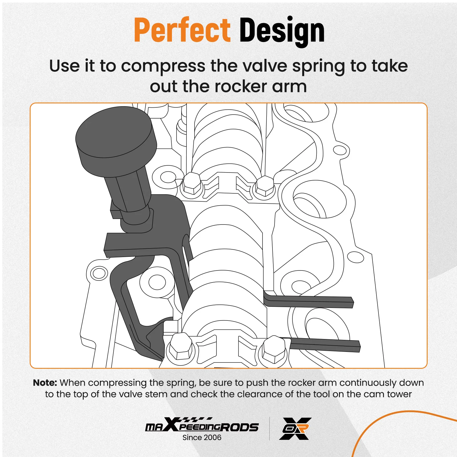 

Engines Valve Spring Compressor Tool For Ford 4.6L 5.4L 6.8L 3V Engine 303-1039