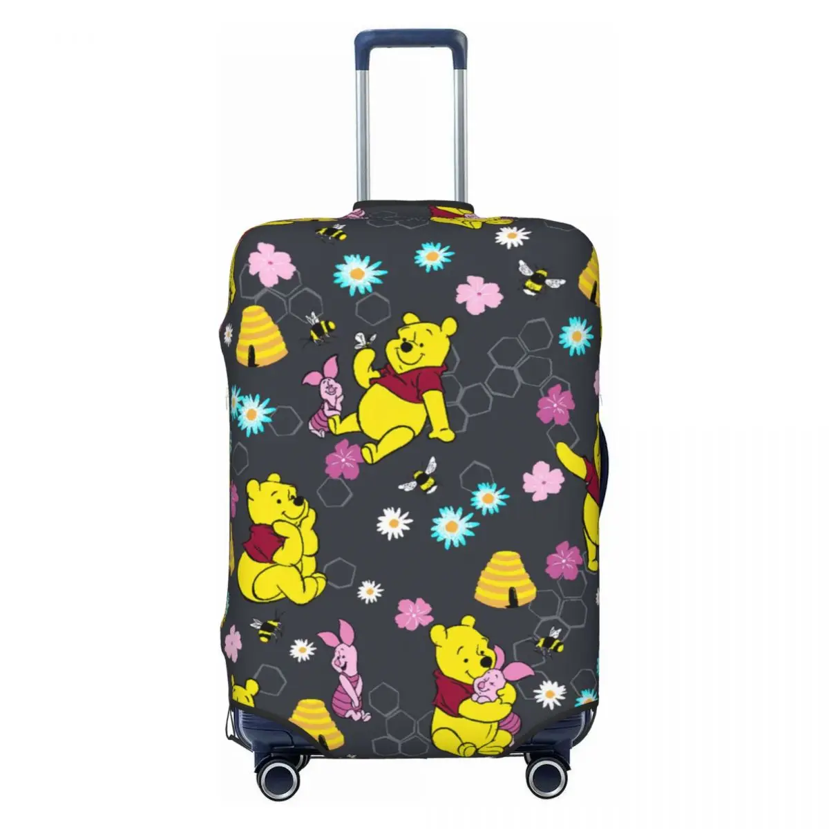 

Fashion Cute Bear Winnie The Pooh Luggage Cover Protector Dust Proof Travel Suitcase Covers