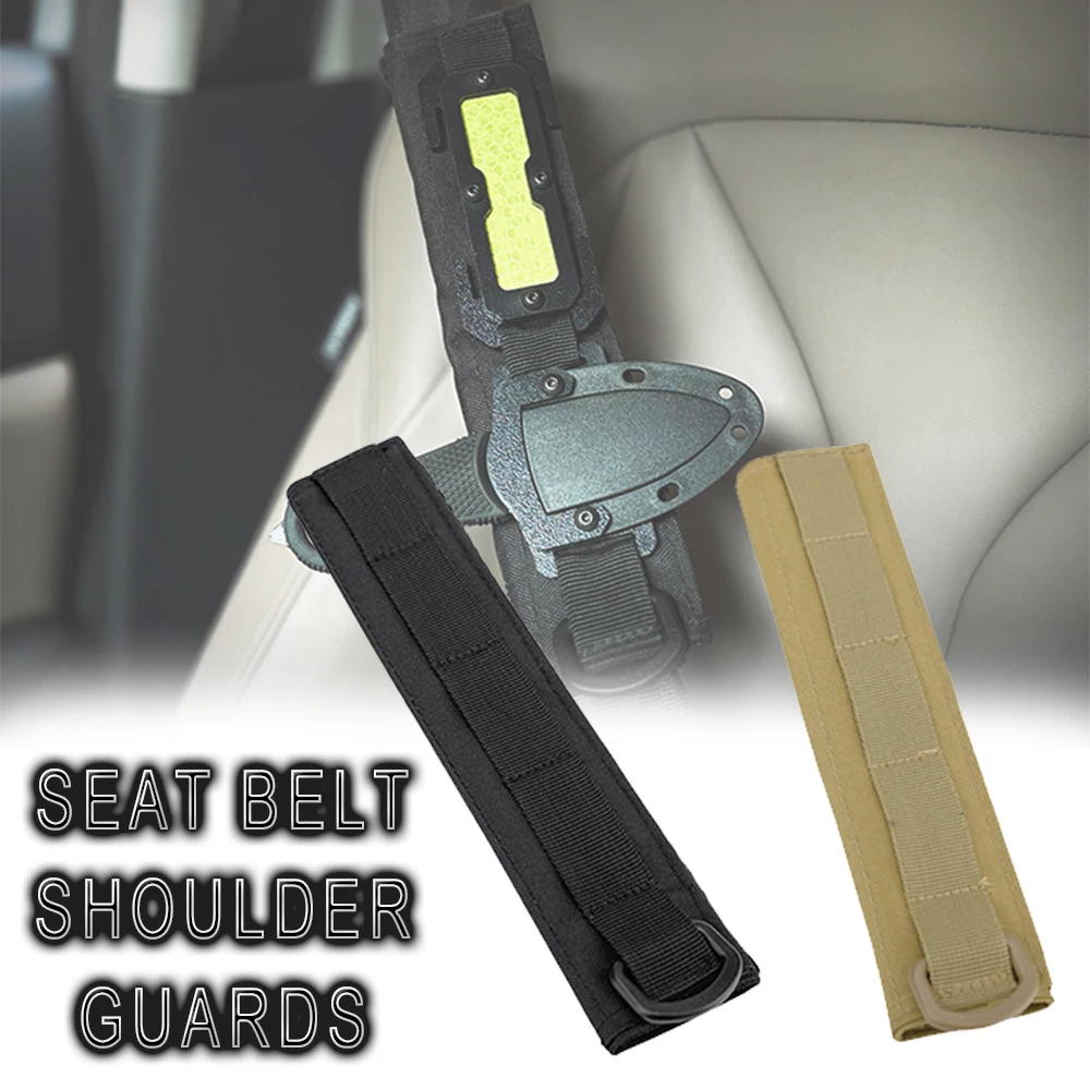 

Tactical Safety Belt Shoulder Pads Molle Modular Vehicle-Mounted Soft Pads Universal Vehicle-Mountable Tool Storage Accessories