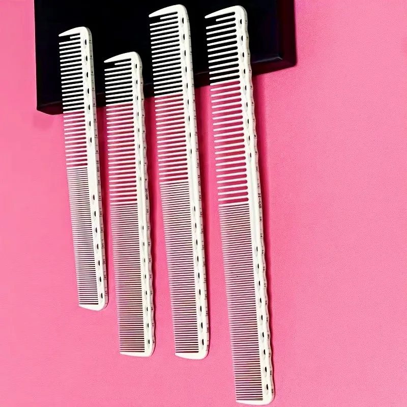 

Apple Comb With Scale BarberShop Hair Cutting Combs Hairdresser Professional Haircut Hairbrush Hair Salon Styling Tools