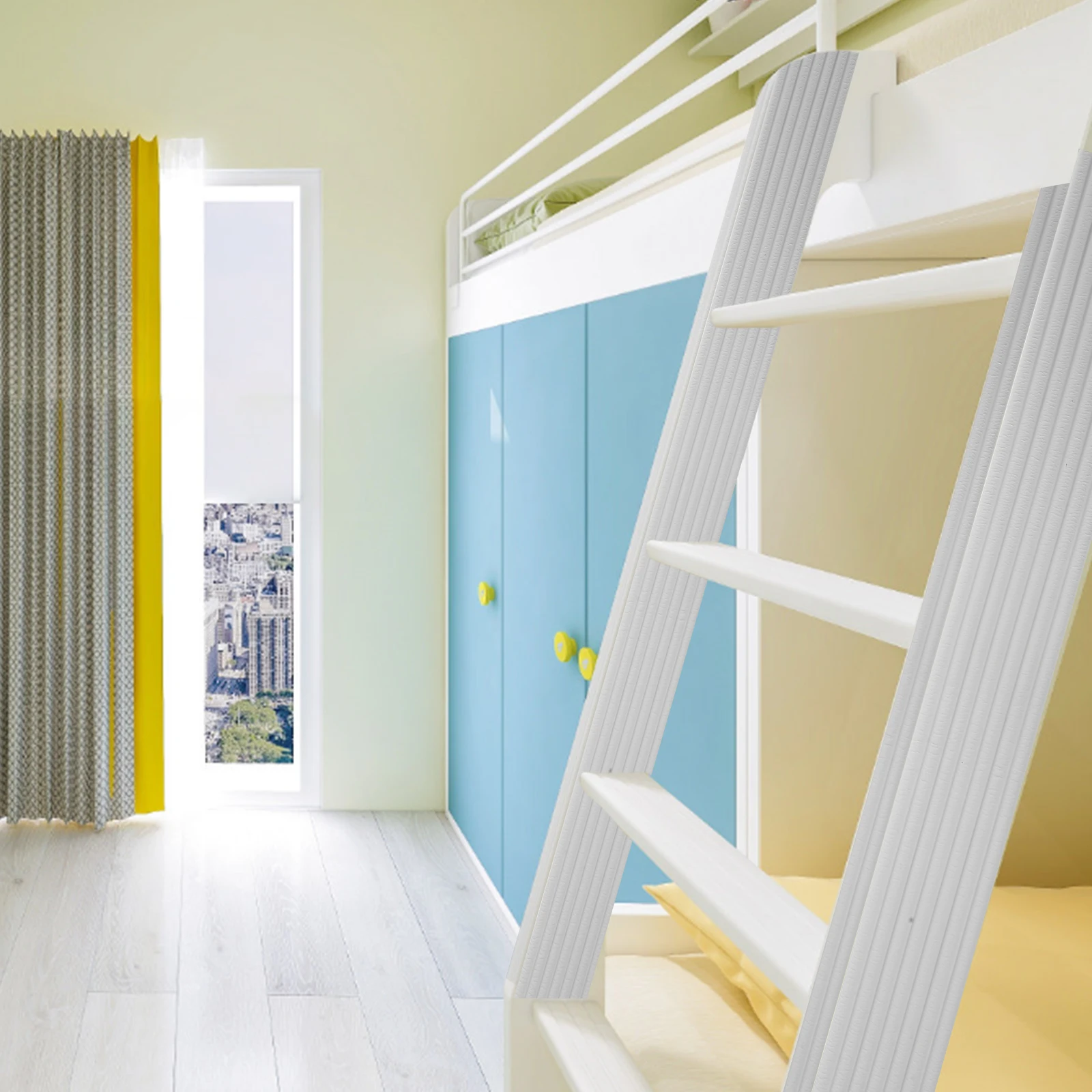 

Stair Foot Mat Ladder Bumpers Furniture Bed Bunk Pads Cover Sponge Stair Covers High Density Quiet Antislip Wear