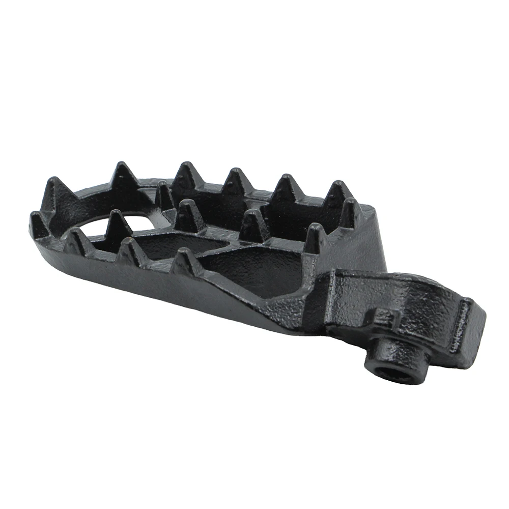 Motorcycle Foot Pedal Footrest Bracket with Spring for Yozma IN10 Electric Dirt Bike Aluminum Pedal Plate Replacement Parts
